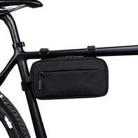Bolsa de bicicleta de gran oferta 2022, bolsa de tubo de ciclismo impermeable de gran capacidad, cesta para manillar de bicicleta