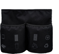 Portavasos de viaje para equipaje a prueba de agua con bolsillo para teléfono con aislamiento térmico Libere su portador de taza de café de mano