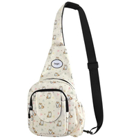 Mini bolso cruzado escolar con estampado personalizado, funda para teléfono, multibolsillos, bolsos de hombro tipo bandolera para mujer de diseñador