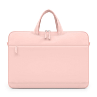 Pink school business suave mujeres niñas señoras tote messenger bag funda de ordenador bolsas funda para portátil para viajar