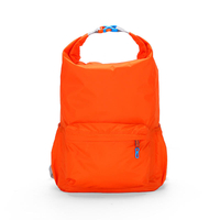 Los fabricantes de BSCI venden al por mayor la mochila plegable material de nylon de la mochila de los deportes de la aptitud de la natación