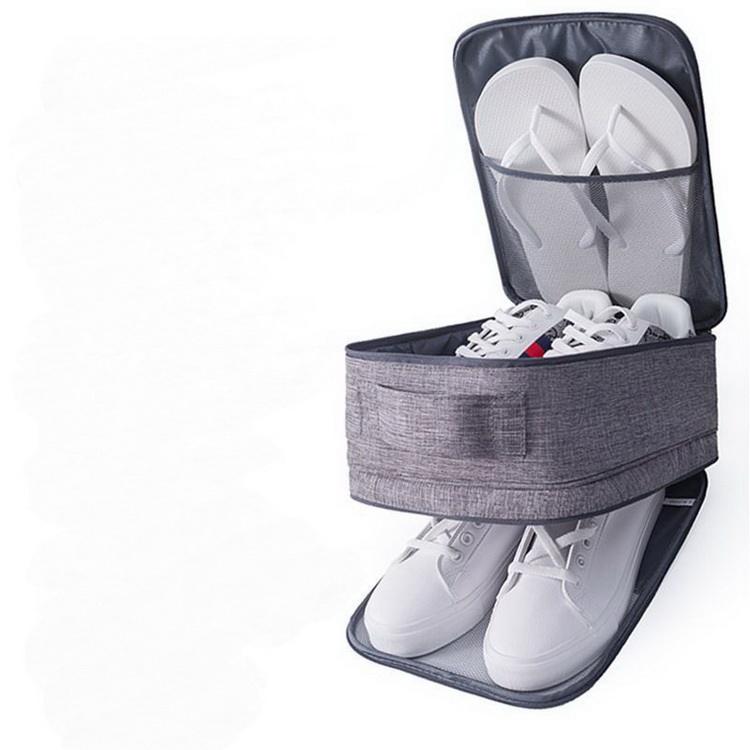 Bolsa de zapatos personalizada con capacidad para 3 pares de zapatos para viajes y uso diario bolsa de zapatos de almacenamiento al por mayor