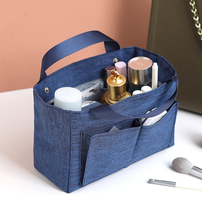 Bolsa de cosméticos promocional personalizada para hombre y mujer, bolsas de cosméticos de viaje con bolsa de cosméticos de mano