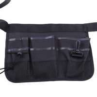 Bolsas de herramientas Oxford con múltiples bolsillos, bolsa de cinturón de herramientas de cintura resistente, bolsa de almacenamiento para electricista