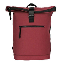 Venta al por mayor, mochila de diseñador personalizada hecha en fábrica, mochila de viaje reciclada, mochila de viaje para hombres, impermeable con usb