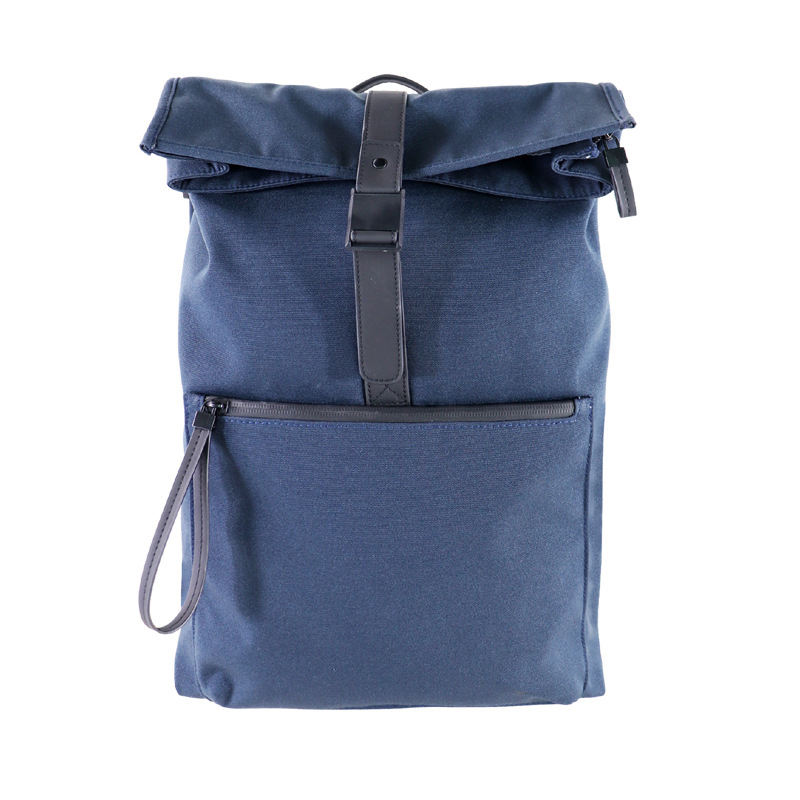 Venta al por mayor, mochila enrollable portátil con logotipo personalizado de gran capacidad para mujer, hombre, mochila unisex impermeable