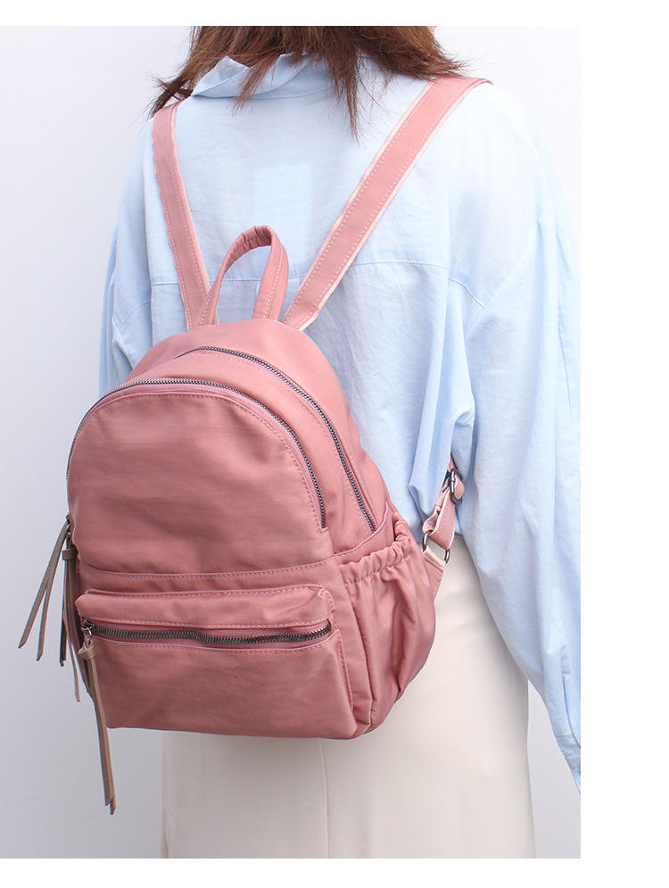 Diseñador de moda street metro girl mini mochila rosa mochila escolar universidad mochila pequeña mochila de viaje para niñas