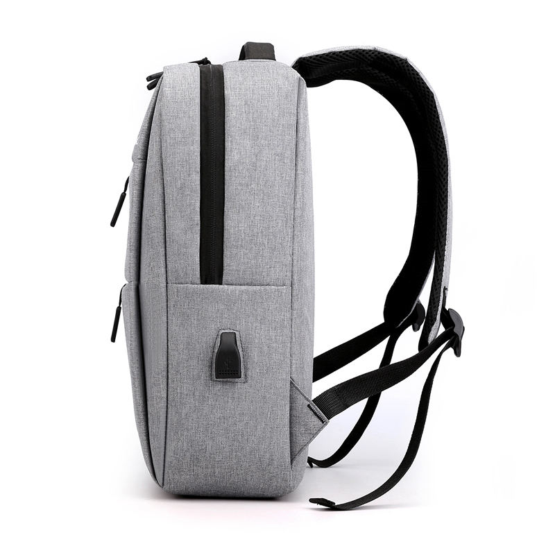 Mochila de carga USB antirrobo para hombre, maletín, mochila para portátil, mochila para ordenador portátil de negocios