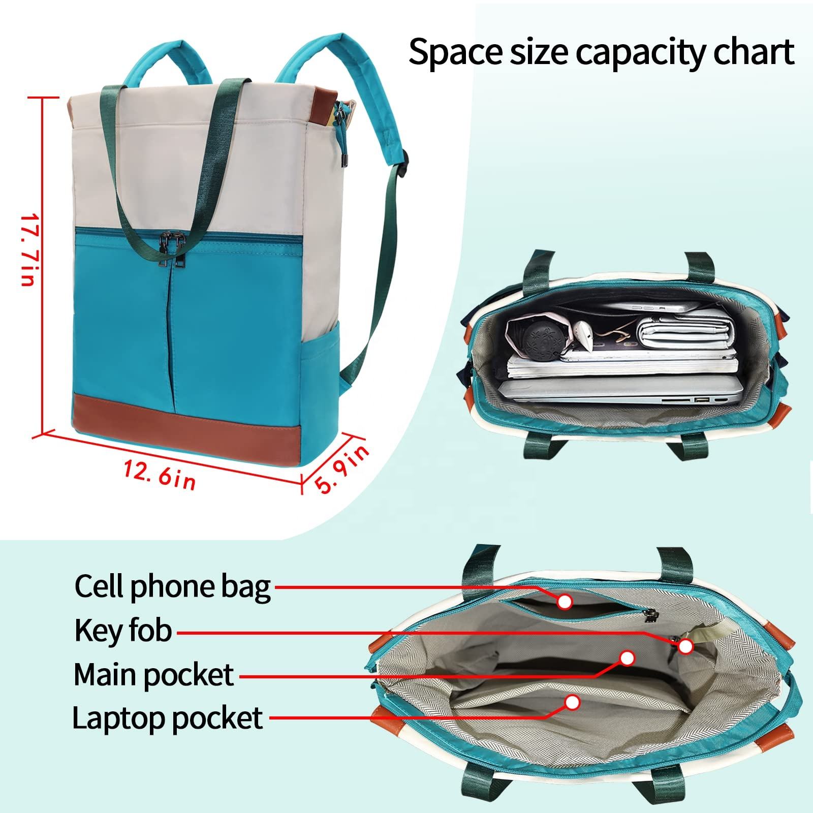 Venta caliente logotipo impreso ecológico mochilas con cremallera bolsos de hombro mochila de viaje mochila para portátil