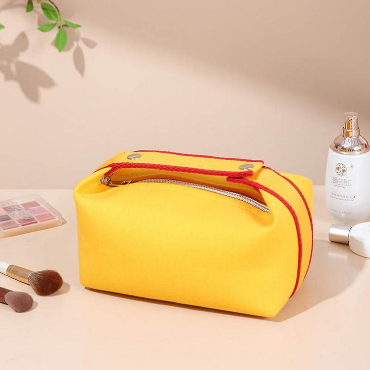 Bolsa personalizada, cepillo cosmético, lona de algodón, bolsa de aseo ecológica para viaje, fabricante de china