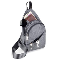 Bolso cruzado impermeable personalizado para el pecho, mochila de viaje, bandolera pequeña, mochila para adolescentes