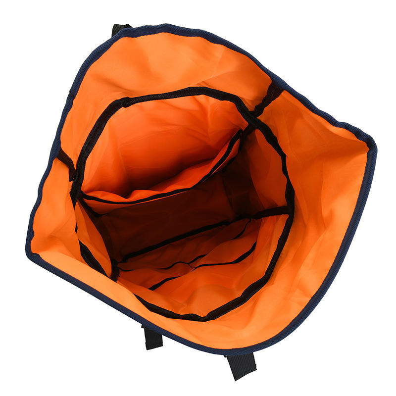 Diseñador grande de alta calidad logotipo personalizado portátil impermeable poliéster rolltop mochila bolsa para mujer hombre mochila