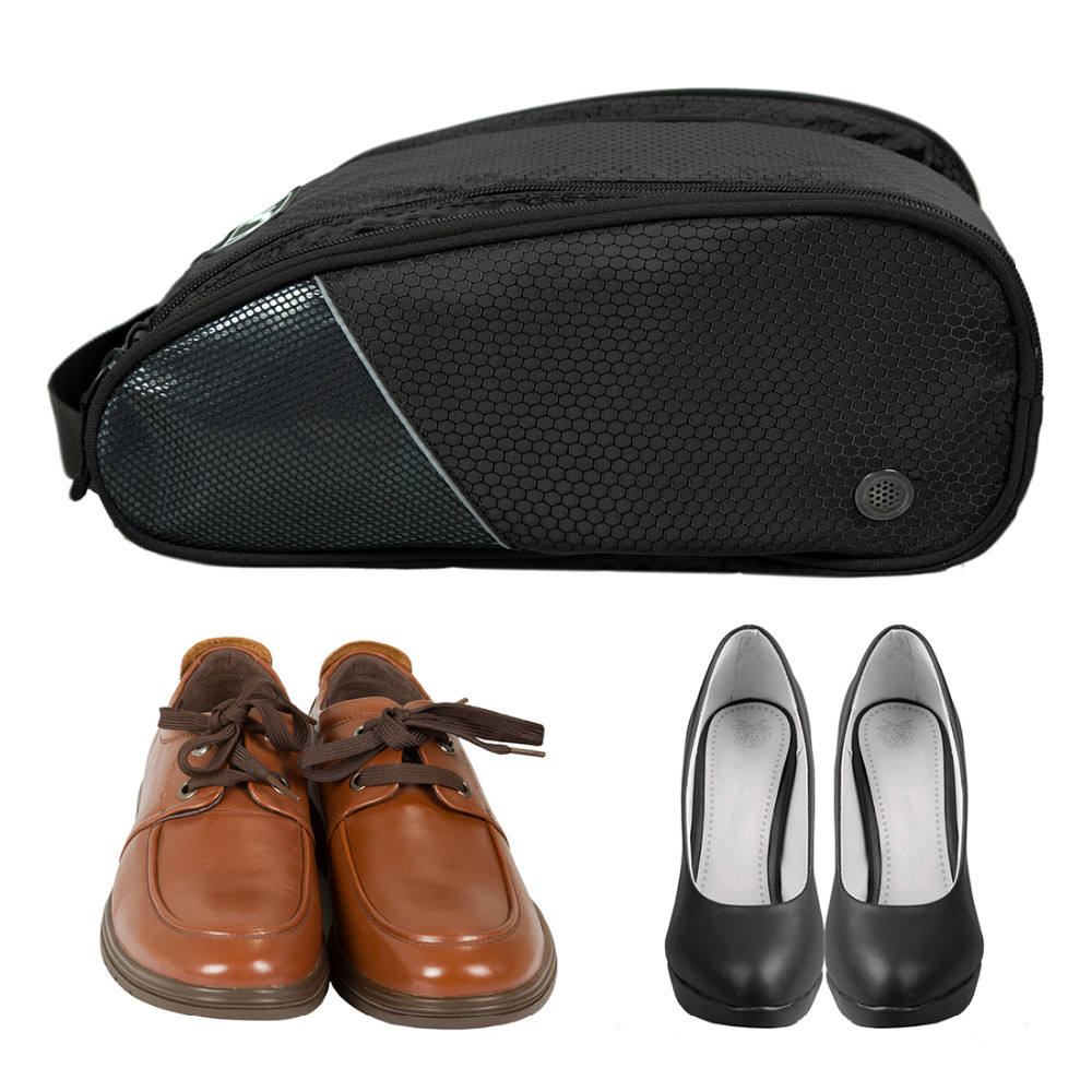 Bolsa de zapatos con logotipo personalizado, bolsa de malla de viaje impermeable para zapatos de hombre, bolsa de almacenamiento para zapatillas de fútbol al aire libre, impermeable, venta al por mayor
