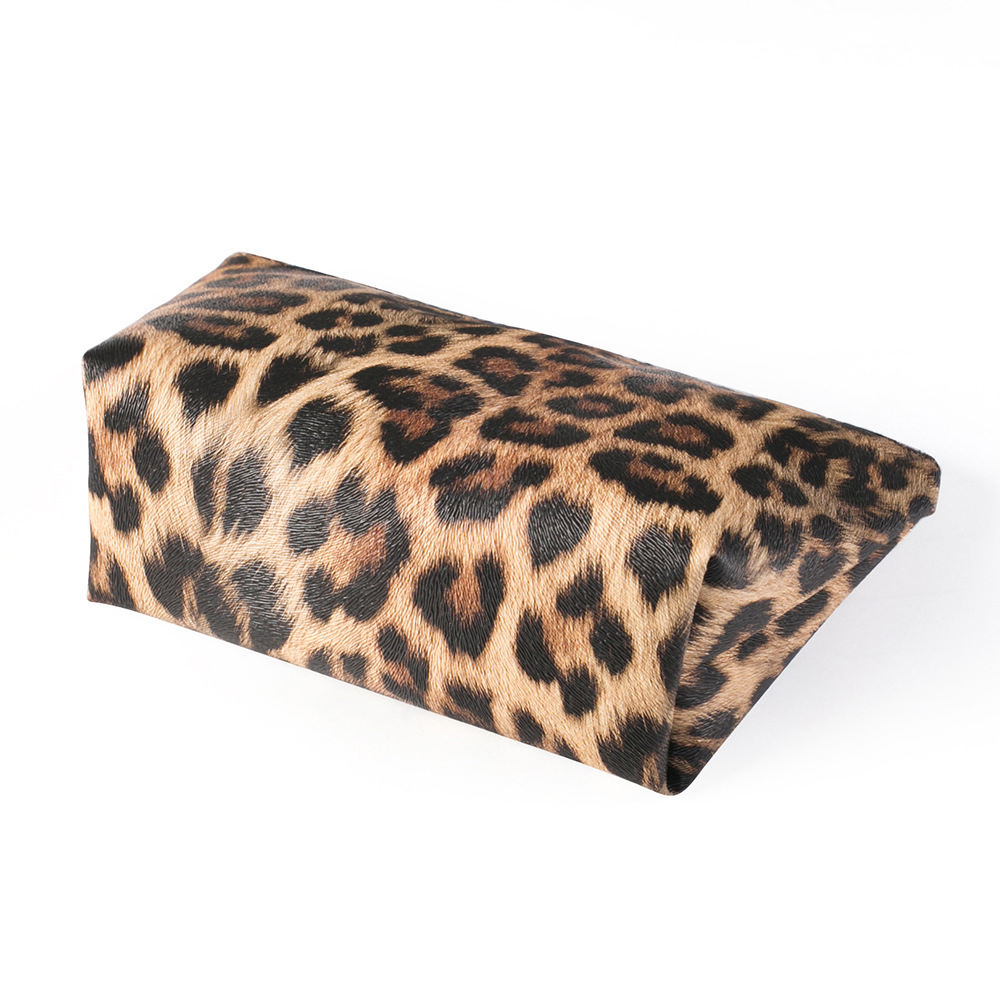 Bolsa de cosméticos promocional personalizada 2022, bolsas de cosméticos de viaje para hombre y mujer con bolsa de cosméticos de grano de leopardo