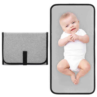 Almohadilla para cambiar pañales de bebé de estación de alfombrilla de viaje de tela Oxford portátil impermeable personalizada