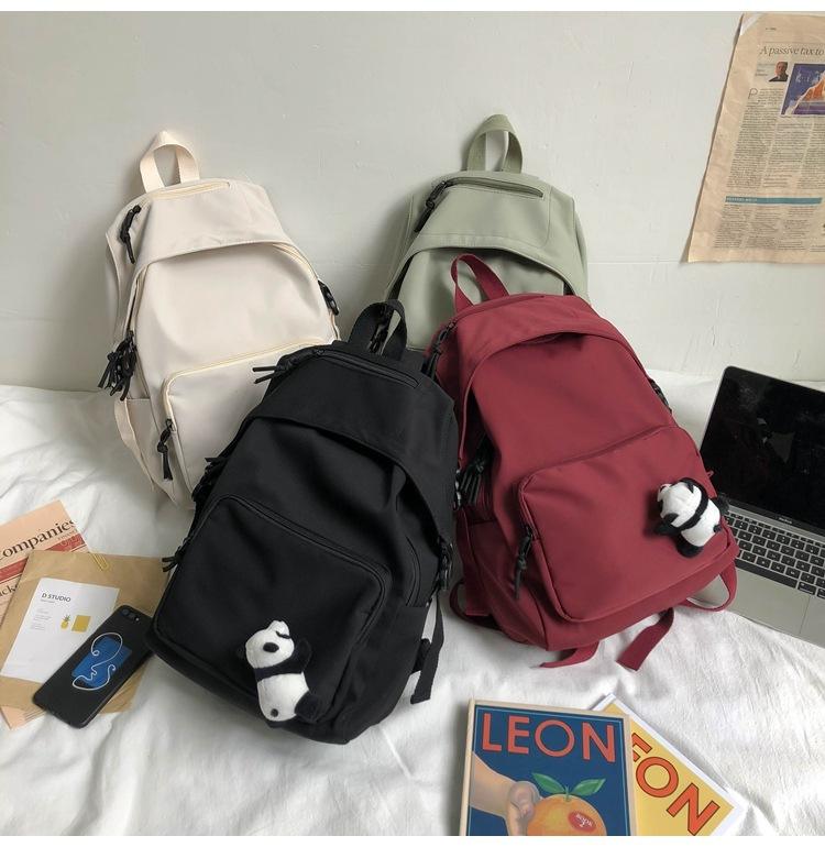 Mochila informal para mujer Ulzzang Harajuku, mochila de viaje de gran capacidad, mochila escolar japonesa coreana