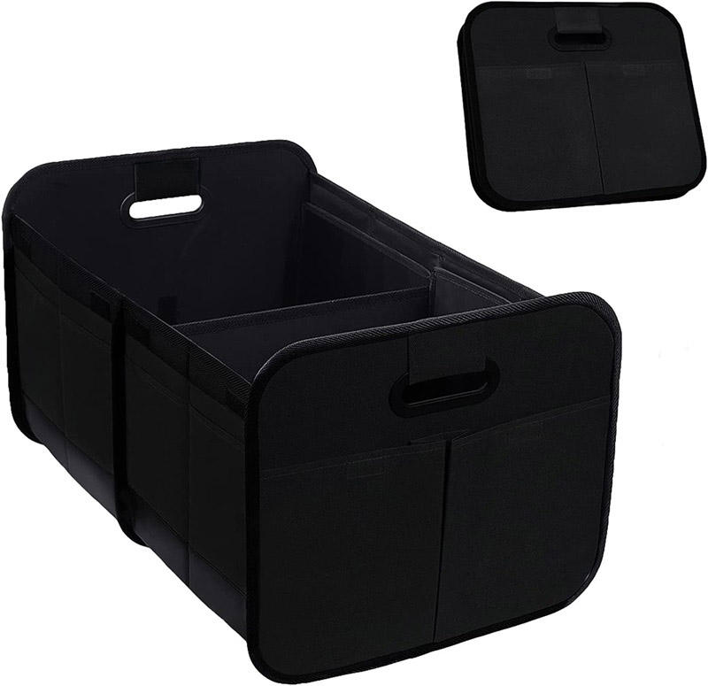 Caja de almacenamiento plegable para coche, organizador de maletero, caja de almacenamiento plegable, organizador de maletero de coche para camión suv