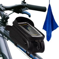 2022, accesorios de ciclismo impermeables Unisex para exteriores, marco de tubo superior frontal, soporte para teléfono, bolsa para bicicleta, bolsas para bicicleta