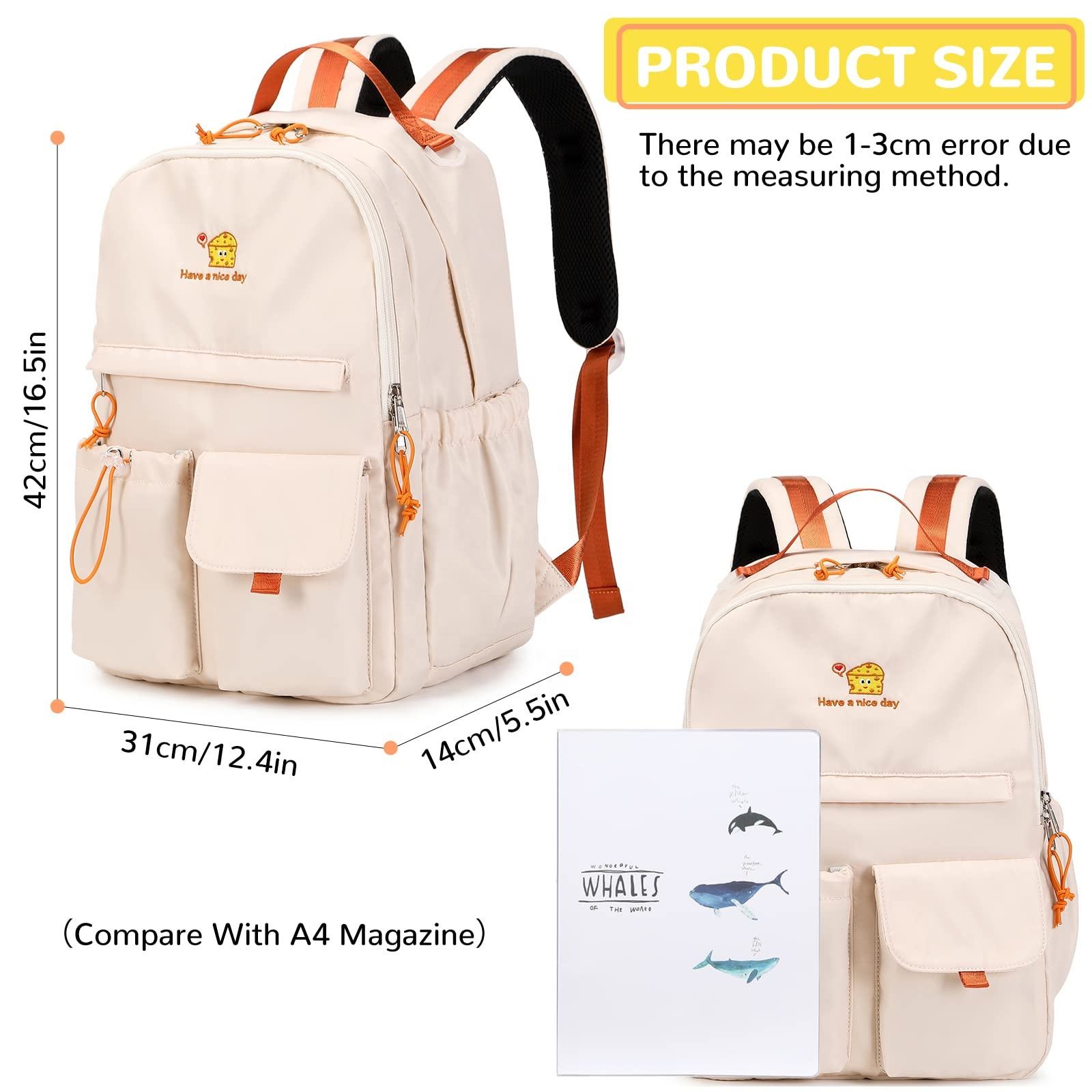 Nuevo bolso de la mochila de la escuela del diseñador de moda para la mochila al aire libre de la mochila de la computadora de las muchachas universitarias