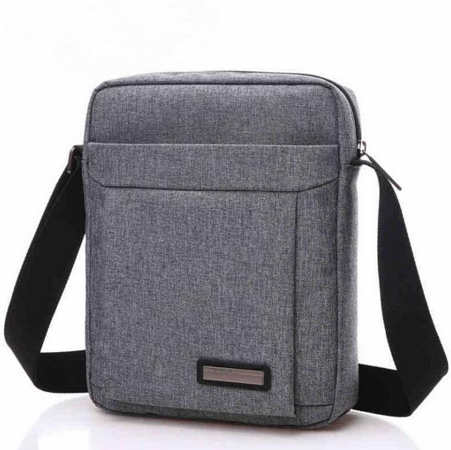 Bolso de hombro ligero portátil de moda para hombre, bolso impermeable para ordenador portátil